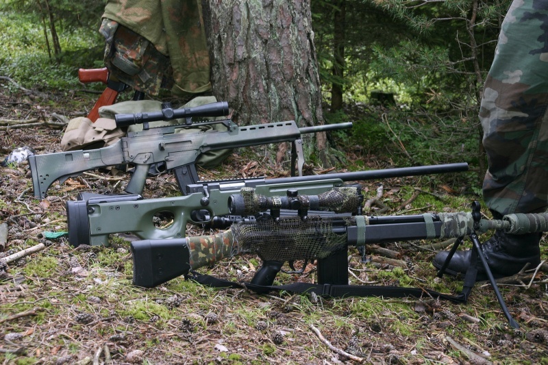 Airsoftové vybavení ve zbrojáku